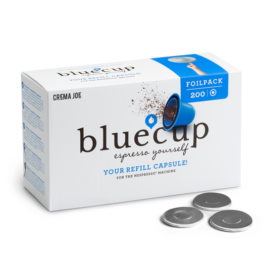Bluecup Nespresso Compatible Refillable Coffee Pods Australian Distributor Crema Joe
