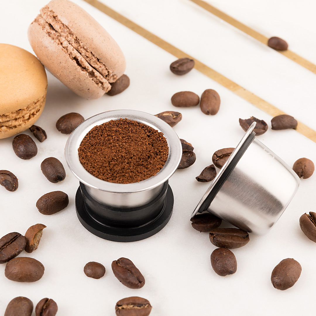 Two Pack | SealPod Nespresso® compatible refillable coffee capsules