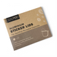 Aluminium sticker lids for Sealpod Nespresso compatible reusable coffee pods