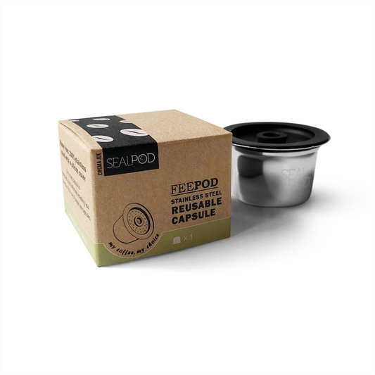 FeePod Stainless Steel Reusable Coffee Pod for Aldi K-fee Expressi and Caffitaly Coffee Machines