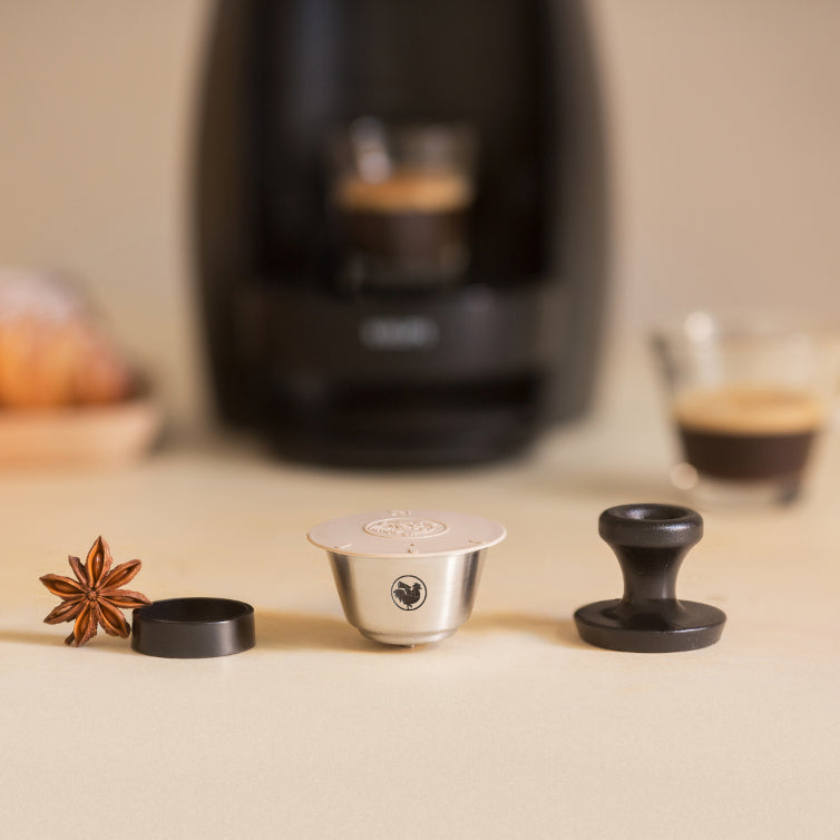 This WayCap Stainless Steel Reusable Coffee Pod can be used with Dolce Gusto® Coffee Machine